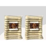 Miçiko Köpekler Için 12 cm Beyaz Press Çiğneme Kemiği 10lu 2 Paket