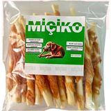 Miçiko Tavuk Sarma Burgu Çubuk Köpek Ödül Kemiği 45Li Paket