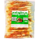 Miçiko Tavuk Sarma Burgu Çubuk Köpek Ödül Kemiği 75Li Paket