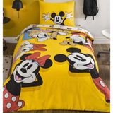 Mickey & Friends Tek Kişilik Pamuk Nevresim Takımı