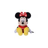 Mickey & Minnie Mouse Disney Minnie Mouse Kırmızı Elbiseli Lisanslı Oyuncak Peluş 25 Cm