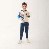 Mickey Mouse D4818-3 Erkek Çocuk Eşofman Takımı Gri Melanj - 8 - 9 Yaş - Vanilya