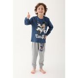 Mickey Mouse D4821-3 Koyu Indigo Erkek Çocuk Pijama