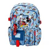 Mickey Mouse Desenli Mavi Okul Çantası Charm-Lx Only One İlkokul Çantası