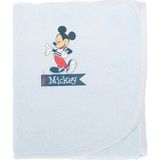 Mickey Mouse Disney Lisans Baskılı Bambu Yenidoğan Bebek Pelerini 80X80 Cm