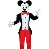 Mickey Mouse Kostümü Uzun Ceketli
