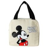 Mickey Mouse Lisanslı Kare Yiyecek Çantası - Sarı