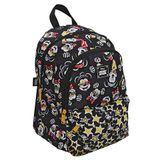 Mickey Mouse Lisanslı Lotus Beslenmeli İlkokul Çantası Sarı Siyah