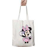 Mickey Mouse Minnie Çizgi Film Iki Taraf Kalıcı Yıkanabilir Okul Plaj Omuz Bez Çanta