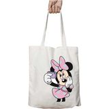 Mickey Mouse Minnie Png Iki Taraf Kalıcı Yıkanabilir Okul Plaj Omuz Bez Çanta