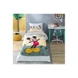 Mickey Mouse Nomadic Tek Kişilik Disney Lisanslı Lastikli Çarşaf Çocuk Nevresim Takımı