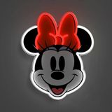 Mıckey Mouse Temalı Led Neon Duvar Tablosu Uv Baskılı Pleksi Çocuk Odası Ve Oyun Odası Dekoru
