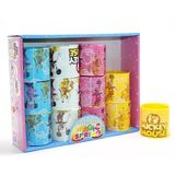 Mickey Mouse Ve Minnie Baskılı Magic Spring Stres Yayı - Standlı Karışık Renk 12'Li Seti Alk3985