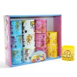 Mickey Mouse Ve Minnie Baskılı Magic Spring Stres Yayı - Standlı Karışık Renk 12'Li Seti LOV707785