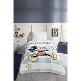 Mickey Star Disney Lisanslı Tek Kişilik Çocuk Battaniyesi 160x220 Cm