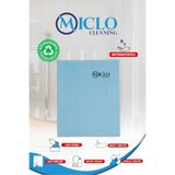 MICLO CLEANING 1 Adet - 40x50cm Mikrofiber Lacoste Desen | Sihirli Cam Ayna Bezi