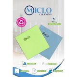 MICLO CLEANING 2 Adet - 40x40 Sihirli Cam Bezi - Baklava Desen