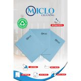 MICLO CLEANING 3 Adet- Lacoste Desen | Sihirli Cam-ayna Bezi 40x50cm