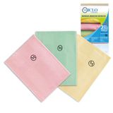 MICLO CLEANING | Mikrofiber Temizlik Bezi 3'lü Set | Sihirli Bez | Cam, Ayna Bezi | Soft Seri (30x40)