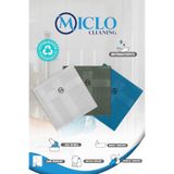 MICLO CLEANING Mikrofiber Temizlik Bezi | Sihirli Bez | 3'lü Set | 30x40cm | - Dark Renkler