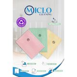 MICLO CLEANING Mikrofiber Temizlik Bezi | Sihirli Bez | 3'lü Set | 40x60cm | - Soft Renkler