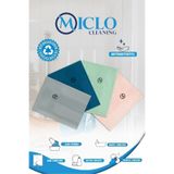 MICLO CLEANING Mikrofiber Temizlik Bezi | Sihirli Bez | 4lü Paket | Somon Serisi | 40x60cm