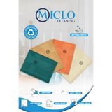 MICLO CLEANING Mikrofiber Temizlik Bezi | Sihirli Bez | 4lü Paket | Zümrüt Serisi | 40x60cm