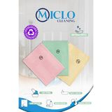 Miclo Mikrofiber Temizlik Bezi | Sihirli Bez | 3'lü Set | 40x60cm | - Soft Renkler - Renkli - Standart