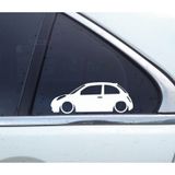 Micra Kelebek Cam Oto Sticker Yapıştırma