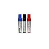 Micro 10 mm Siyah Mavi Kırmızı 3'lü Set Markör Kalem