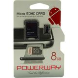 Mıcro 8gb Sd Hafıza Kartı (Class 10) (4887) - Çok Renkli