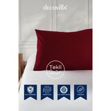 Micro Fermuarlı Yastık Alezi 50X70 Sıvı Geçirmez - Kırmızı - 50 x 70 cm