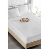 Micro Fitted Ultra Sessiz Ultra Soft Full Kenar Su Sıvı Geçirmez Alez Yatak Koruyucu Beyaz - 160 x 200 cm