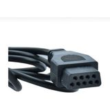 Micro Genius 9 Pin Beyaz Atari Kolu İnce Jackli 2 Kollu Oyun Konsolu İçin Yüksek Performans