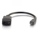 Micro Hdmı Erkek - Hdmı Dişi Çevirici Kablo 20 Cm