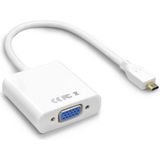 Micro HDMI To VGA Çevirici Dönüştürücü Adaptör (Ses Destekli) - Çok Renkli