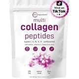 Micro Ingredients Multi Collagen Peptides 1lb Hydrolyzed Type I,ıı,ııı,v,x - Biotin 10000MCG Hyaluronic Acid Vitamin C - Aromasız