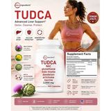 Micro Ingredients Tudca Bile Salts 7 In 1 N-Acetyl-L-Cysteine N.a.c Milk Thistle Glutathione Dandelion & Artichoke 2,000MG 240 Caps - Aromasız