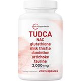 Micro Ingredients Tudca Bile Salts 7 İn 1 N-Acetyl-L-Cysteine Nac Milk Thistle Glutathione Dandelion & Artichoke 2,000Mg 240 Caps