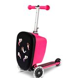 Micro Luggage Junior Velcro Pembe Unisex Çocuk Scooter