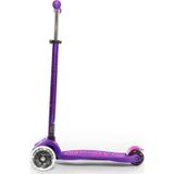 Micro Maxi Deluxe 3 Tekerlekli Led Aydınlatmalı Purple Mor Scooter MCR.MMD066