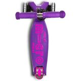 Micro Maxi Deluxe 3 Tekerlekli Scooter LED Purple - Mor
