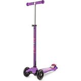 Micro Maxi Deluxe Ayarlanabilir Gidonlu 3 Tekerlekli 5-12 Yaş Çocuk Scooter - Mor - Standart