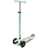 Micro Maxi Deluxe Ayarlanabilir Gidonlu 3 Tekerlekli 5-12 Yaş Çocuk Scooter - Yeşil - Standart