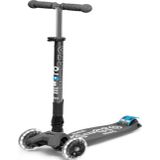 Micro Maxi Deluxe Foldable 3 Tekerli Katlanabilir LED Aydınlatmalı Volcano Grey Gri Scooter