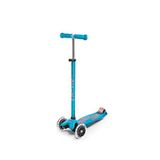 Micro Maxi Deluxe Led Aqua 3 Tekerlekli Çocuk Scooter - Yeşil