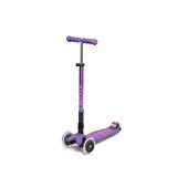 Micro Maxi Deluxe Led Foldable 3 Tekerlekli Çocuk Scooter Purple