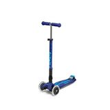 Micro Maxi Deluxe Led Foldable Navy Blue 3 Tekerlekli Scooter