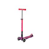 Micro Maxi Deluxe Neon Led Işıklı Katlanabilir 3 Tekerlekli Pembe Çocuk Scooter