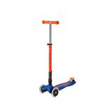 Micro Maxi Deluxe Neon Led Işıklı Katlanabilir 3 Tekerlekli Turuncu Çocuk Scooter